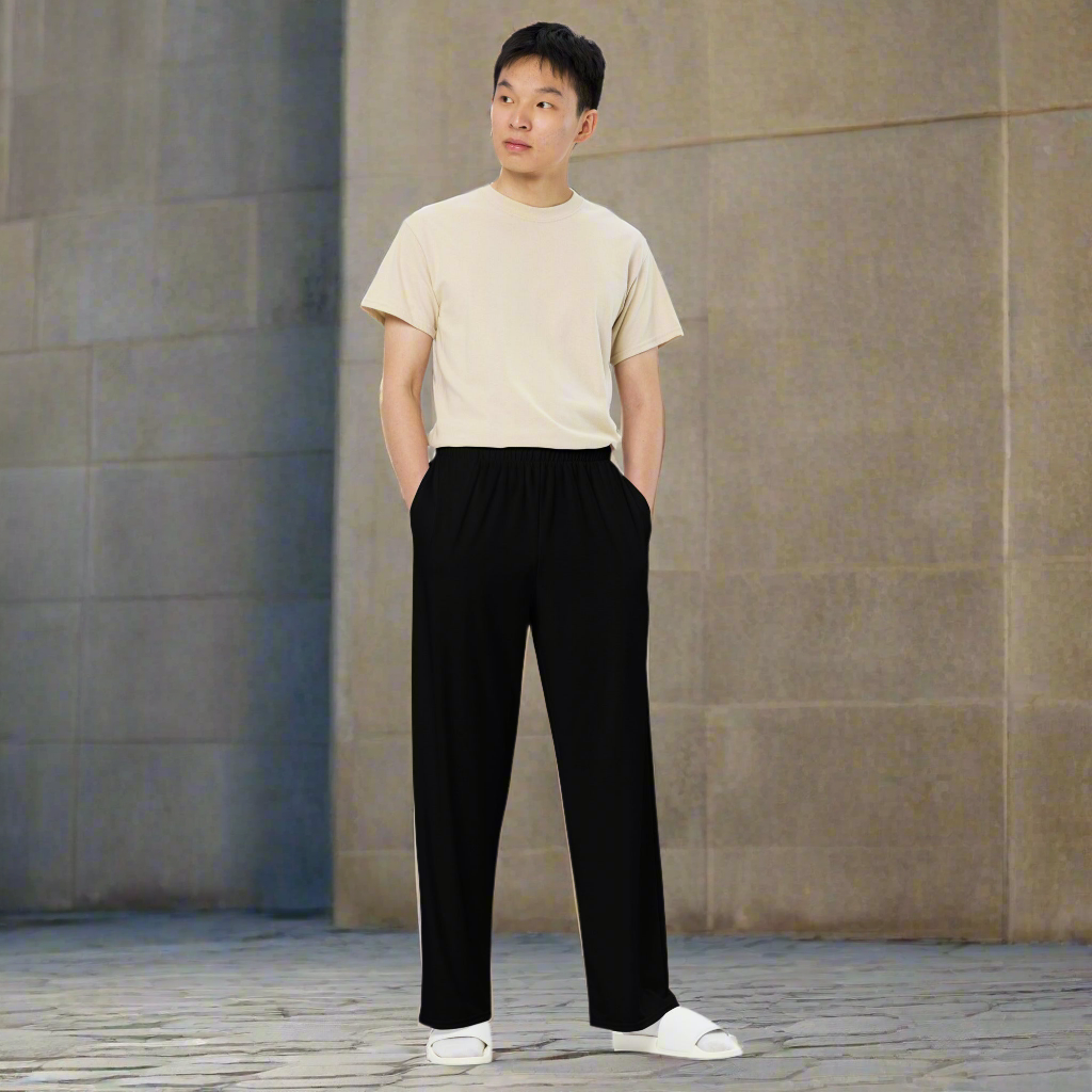 unisex wide-leg pants - Amour gazal