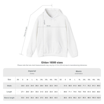 Anime Print Hoodie - Unisex Heavy Blend™ Hooded Sweatshirt with High Quality Cotton - Amour gazal 