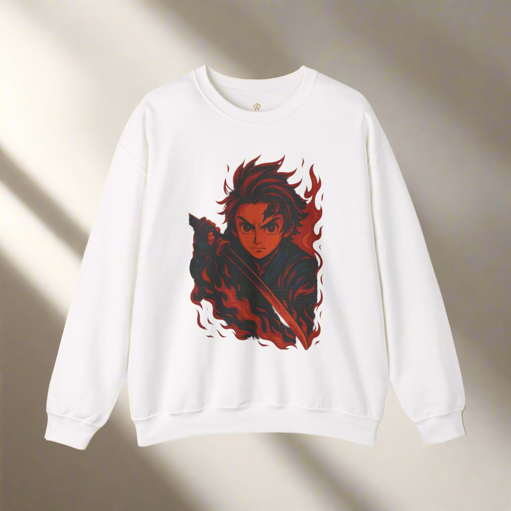 Animal Long Sleeve Sweatshirt - Unisex Heavy Blend™ Crewneck - Amour gazal 
