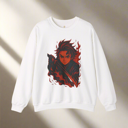 Animal Long Sleeve Sweatshirt - Unisex Heavy Blend™ Crewneck - Amour gazal 