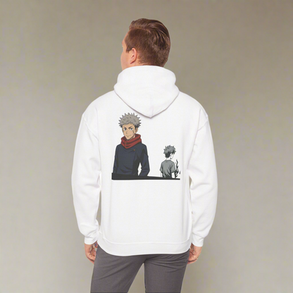 Anime Print Hoodie - Unisex Heavy Blend™ Hooded Sweatshirt with High Quality Cotton - Amour gazal 