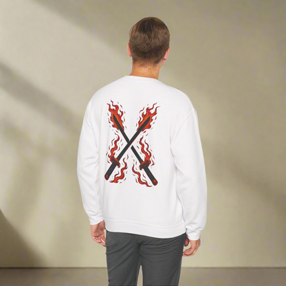 Animal Long Sleeve Sweatshirt - Unisex Heavy Blend™ Crewneck - Amour gazal 