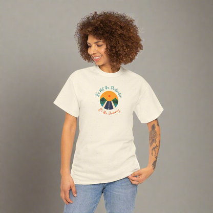 Couple Illustrations Unisex Tee - High Quality Heavy Cotton Shirt - Amour gazal 