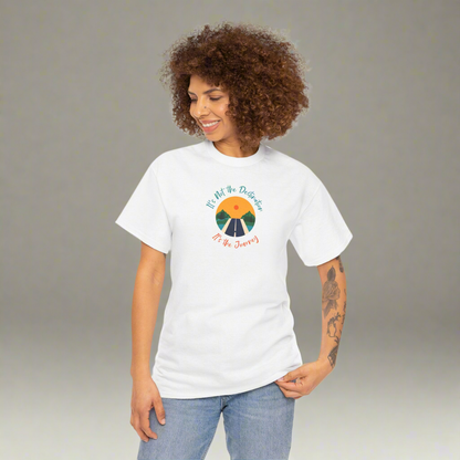 Couple Illustrations Unisex Tee - High Quality Heavy Cotton Shirt - Amour gazal 