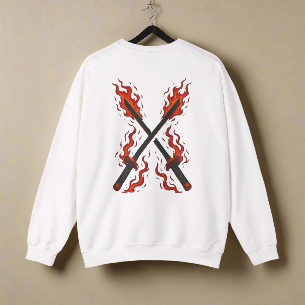 Animal Long Sleeve Sweatshirt - Unisex Heavy Blend™ Crewneck - Amour gazal 