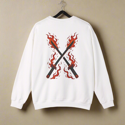 Animal Long Sleeve Sweatshirt - Unisex Heavy Blend™ Crewneck - Amour gazal 
