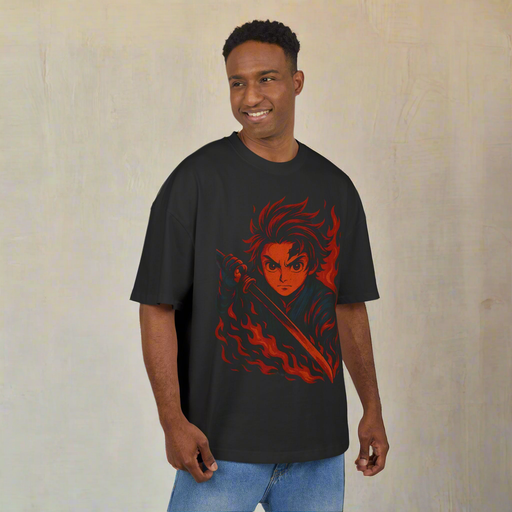 Anime Box Tee - High Quality Unisex Ultra Heavy Cotton Shirt - Amour gazal 
