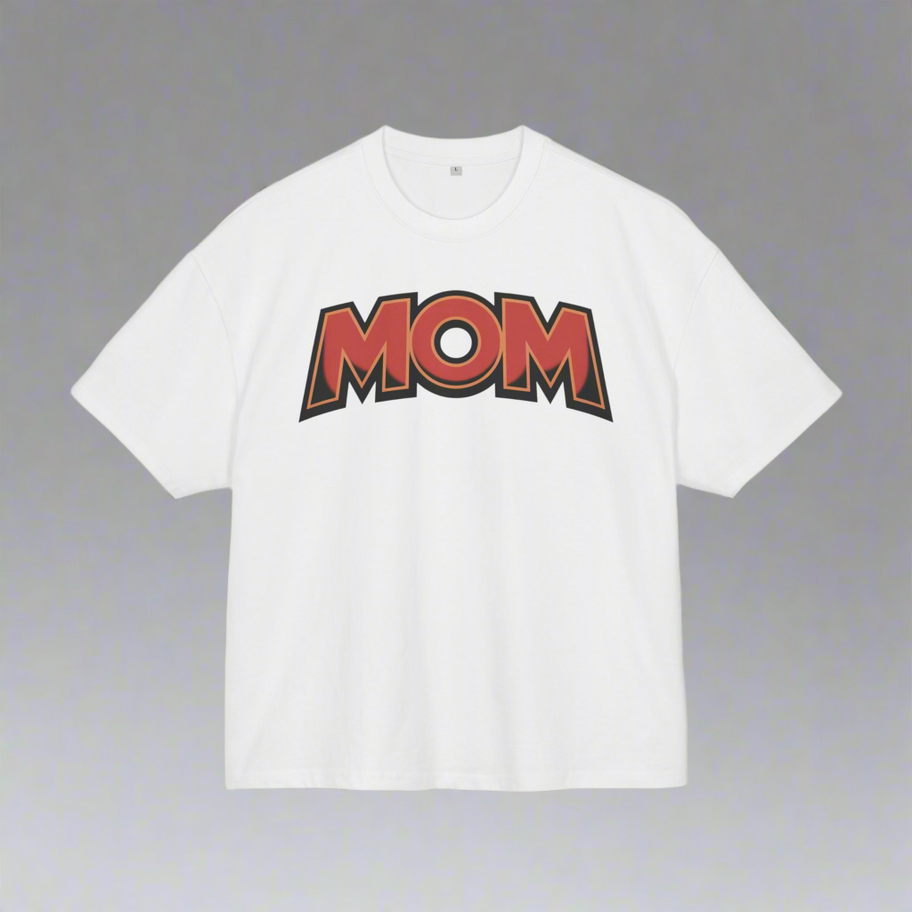 Supermom Oversized Tee - Amour gazal 