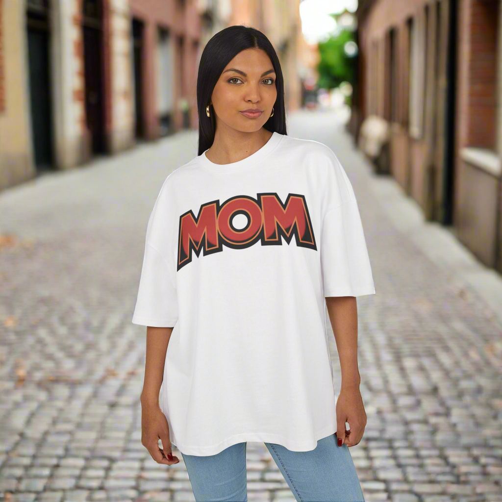 Supermom Oversized Tee - Amour gazal 